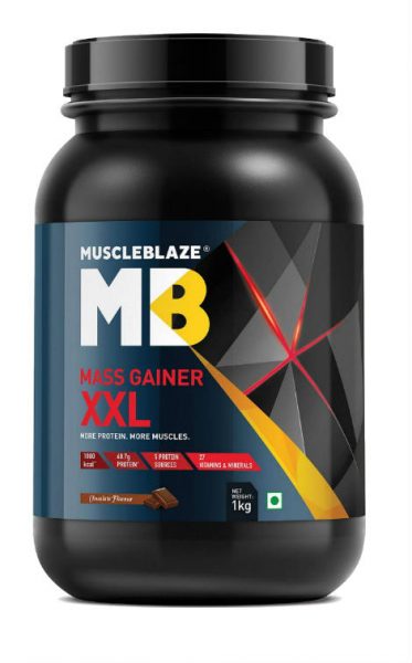 Muscleblaze Mass gainer XXL 1kg chocolate